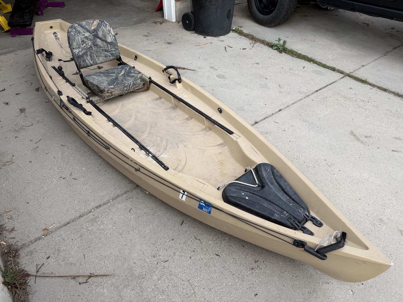 Nucanoe Frontier Fishing Kayak