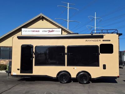 2026 RAYNGER 8x22 / 8.5x22 Toy Hauler 10K Axles QUAD TENT w/ Fridge/Microwave!!! New