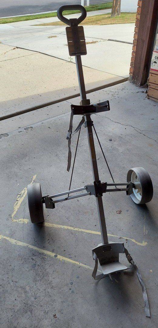Bag Boy Lite Golf Pull Cart - Used 2-Wheel Golf Caddy