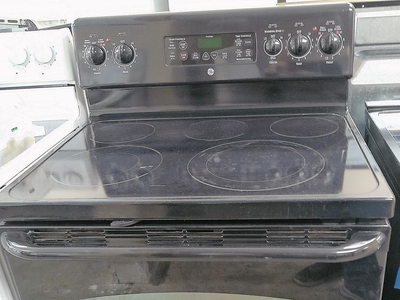 Black Electric Smooth Top Stove~90 Day Guarantee