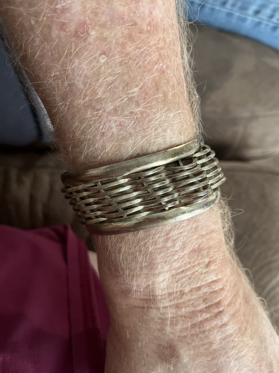 Silver bracelet
