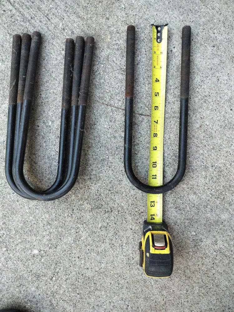 U Bolts (no nuts) FORD 8.8' Axle, w/ 4 inch Lift,  1/2 Ton Truck (93'-96')