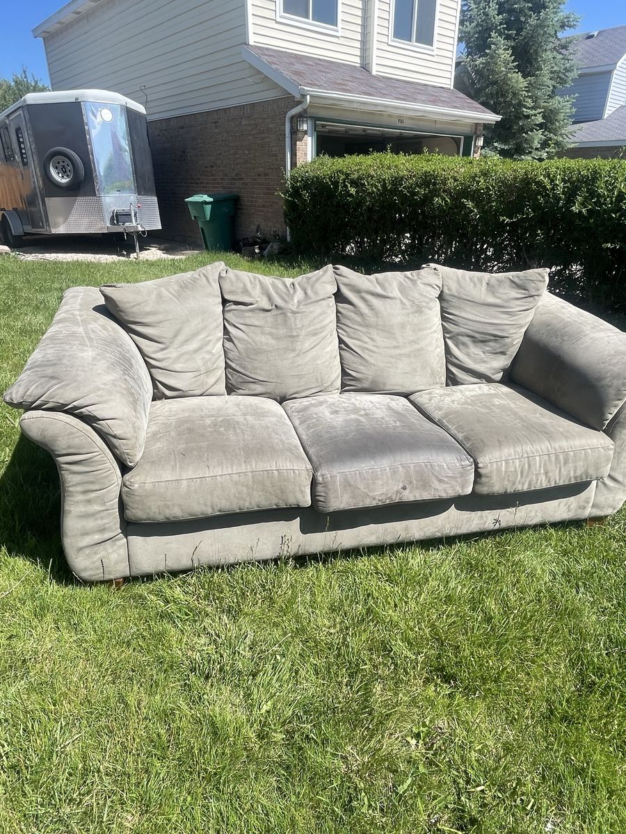Couch and loveseat