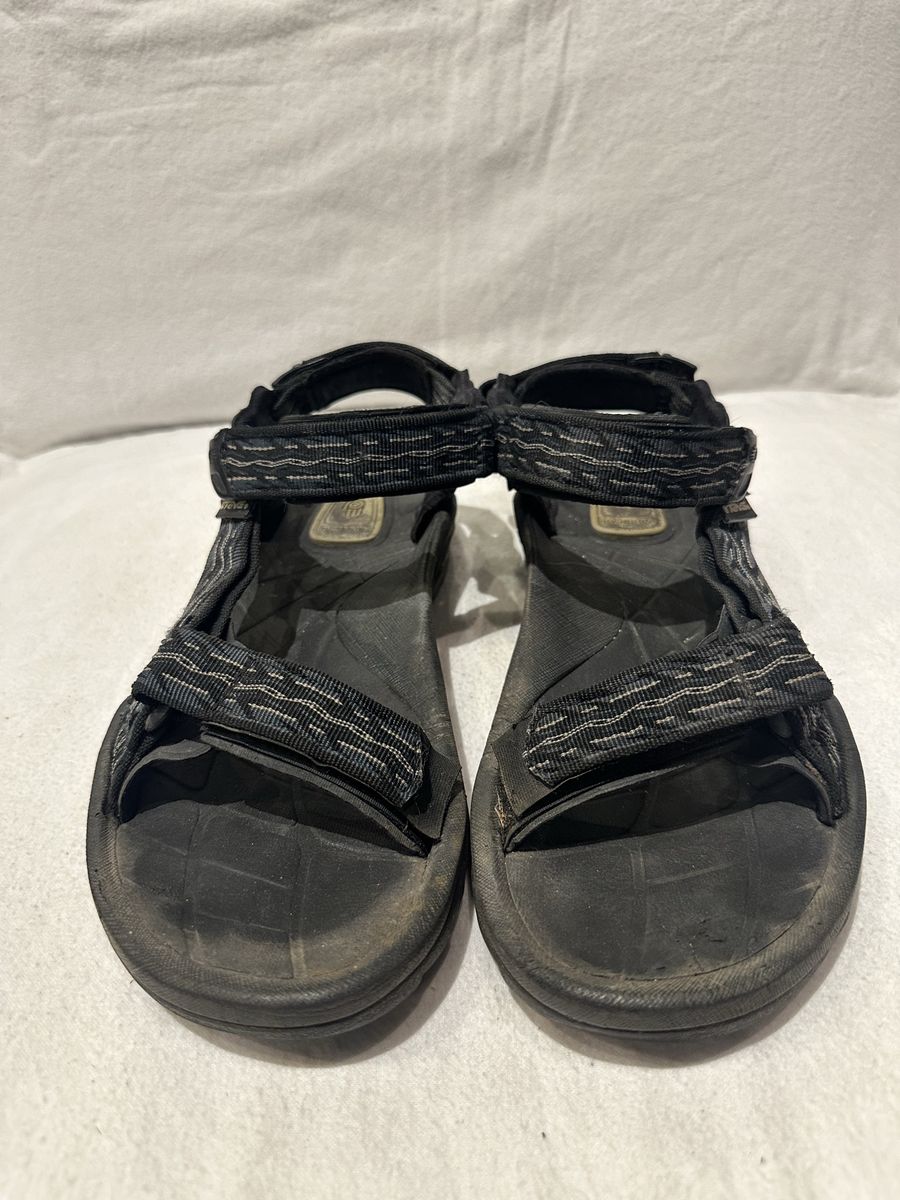 Teva men’s size 9.5 black/blue/gray sandals