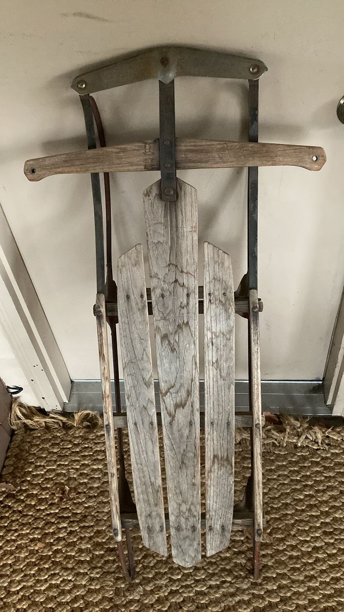ANTIQUE SLED SLEIGH