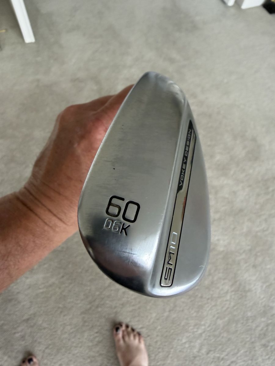 Vokey K grind.