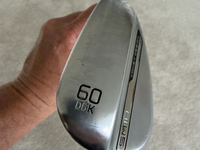 Vokey K grind.