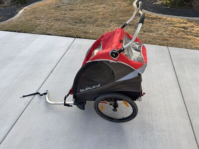 Burley Solo Single Bike Trailer + Stroller Kit