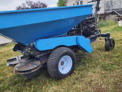 self propelled fertilizer, topsoiler, salter ecta