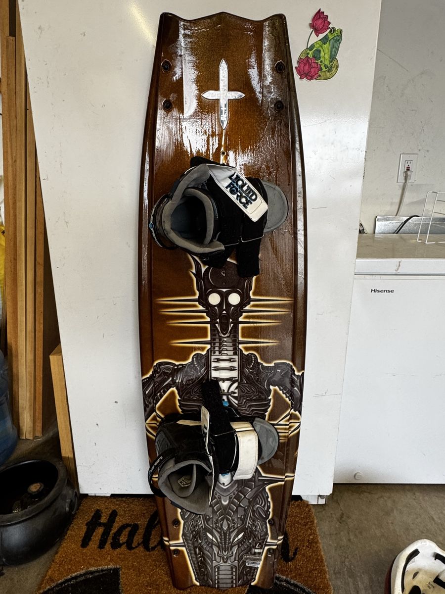 Liquid Force Wakeboard with Attached Bindings