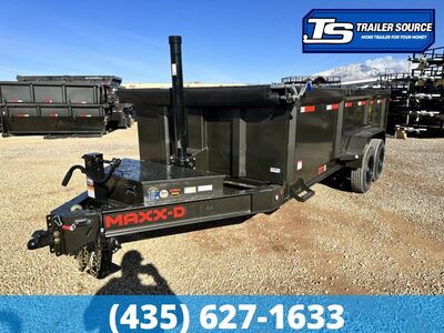 7x16 Maxx-D DTX Dump Trailer - 36" Sides - 17.5K GVWR