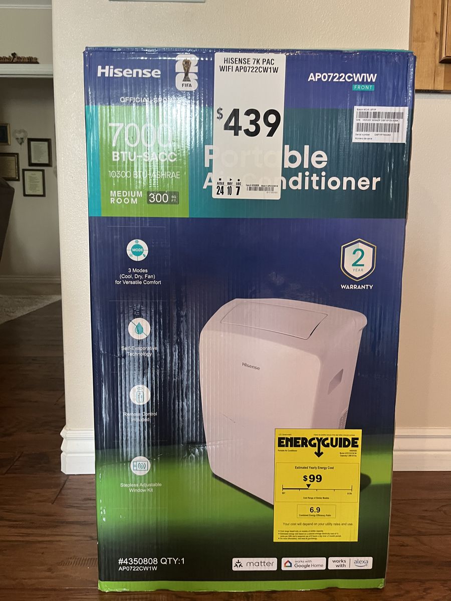Hisense - Portable Air Conditioner