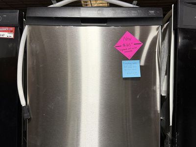 BRAND NEW FRIGIDAIRE STAINLESS STEEL DISHWASHER