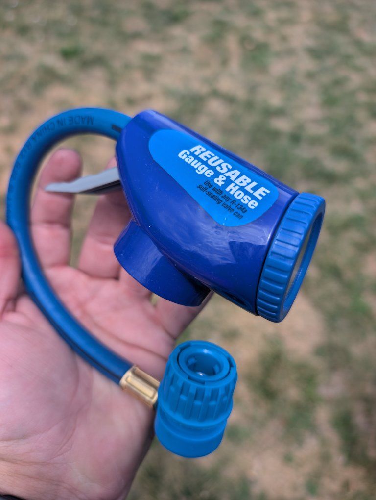 r134a refrigerant gauge and hose