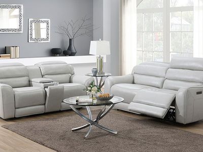 BRAND NEW! Full power adjust sofa and loveseat