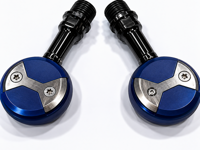 Speedplay X-Series Road Pedals – Dark Blue – Excellent Condition