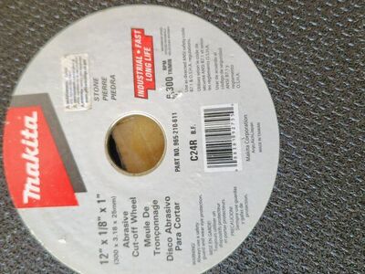 Milwaukee 12in cutting wheels