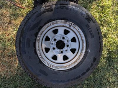 BFGoodrich Radial Long Trail T/A P265/70R15 All-Season Tire on Steel Wheel