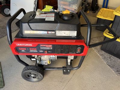 Craftsman CMXGGAS030731 5000/6250 Watts Portable Generator with CO Detection