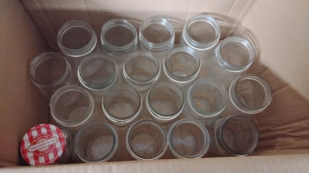Canning jars