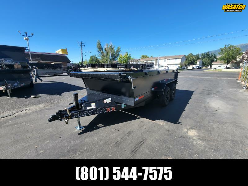 2026 RawMaxx 7X14 PKX Dump Trailer