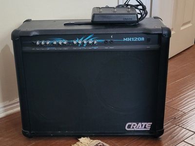 Crate MX120R 2x12 Guitar Combo Amp with Footswitch.