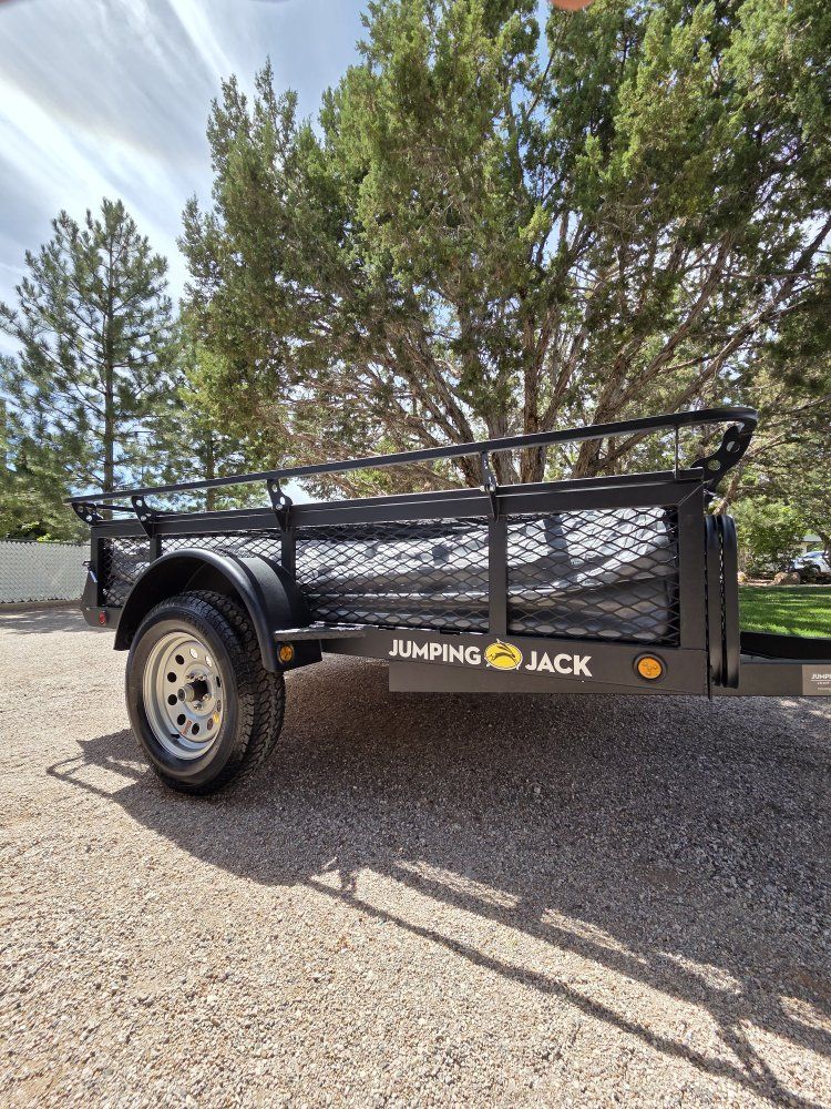 Jumping Jack Utility Trailer Pop-Up Tent Camper, Off-Road Ready, Sleeps 4