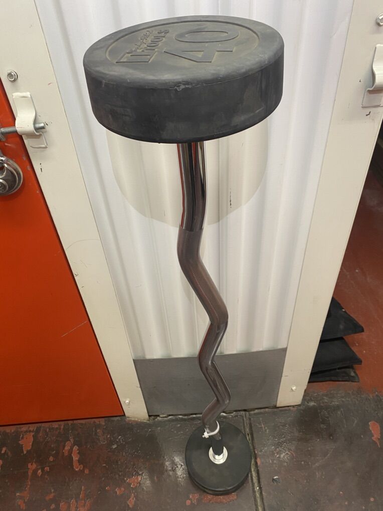 40 LB CURL BAR barbell dumbbell