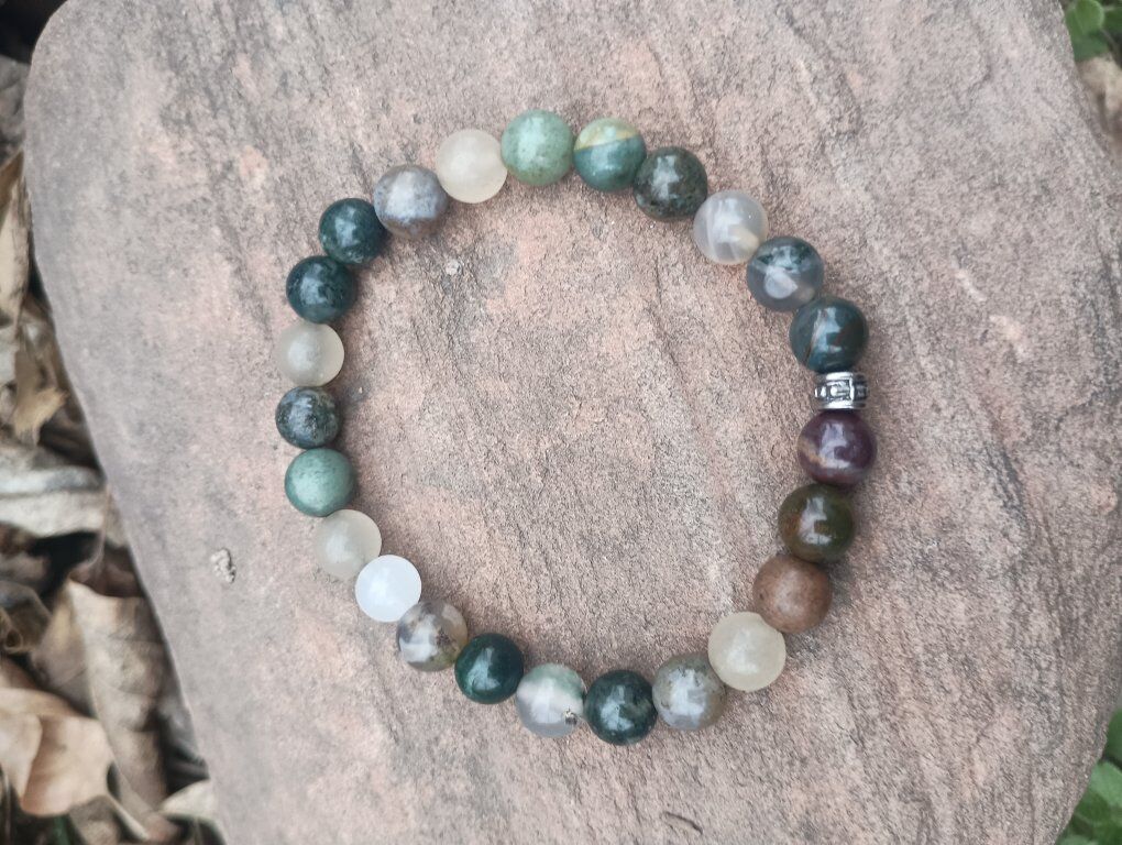 Tourmaline Bracelet, 8mm Gem Stones