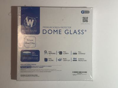 Whitestone Dome Glass Pixel 7 Pro Screen Protector (2-Pack)