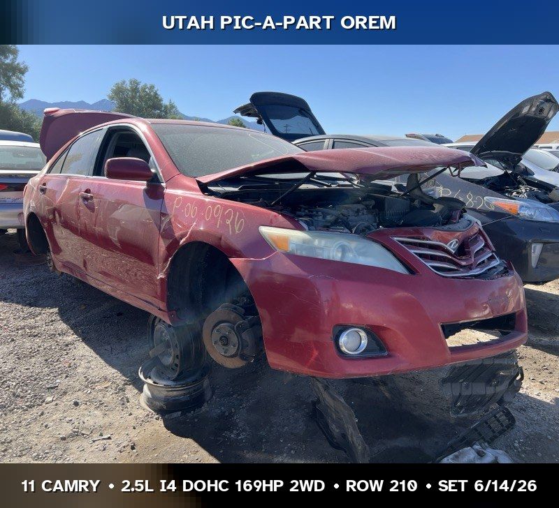 2011 Toyota Camry Parts - UTPAP Orem