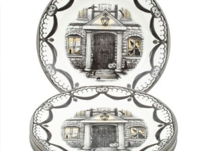 Royal Stafford Halloween House Dinner plates