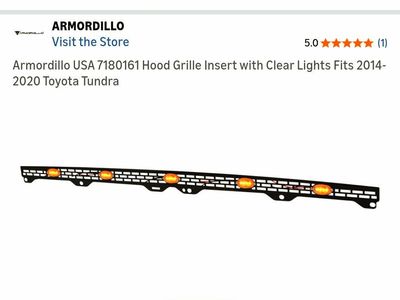 2014-2020 Tundra grill accent light bar.