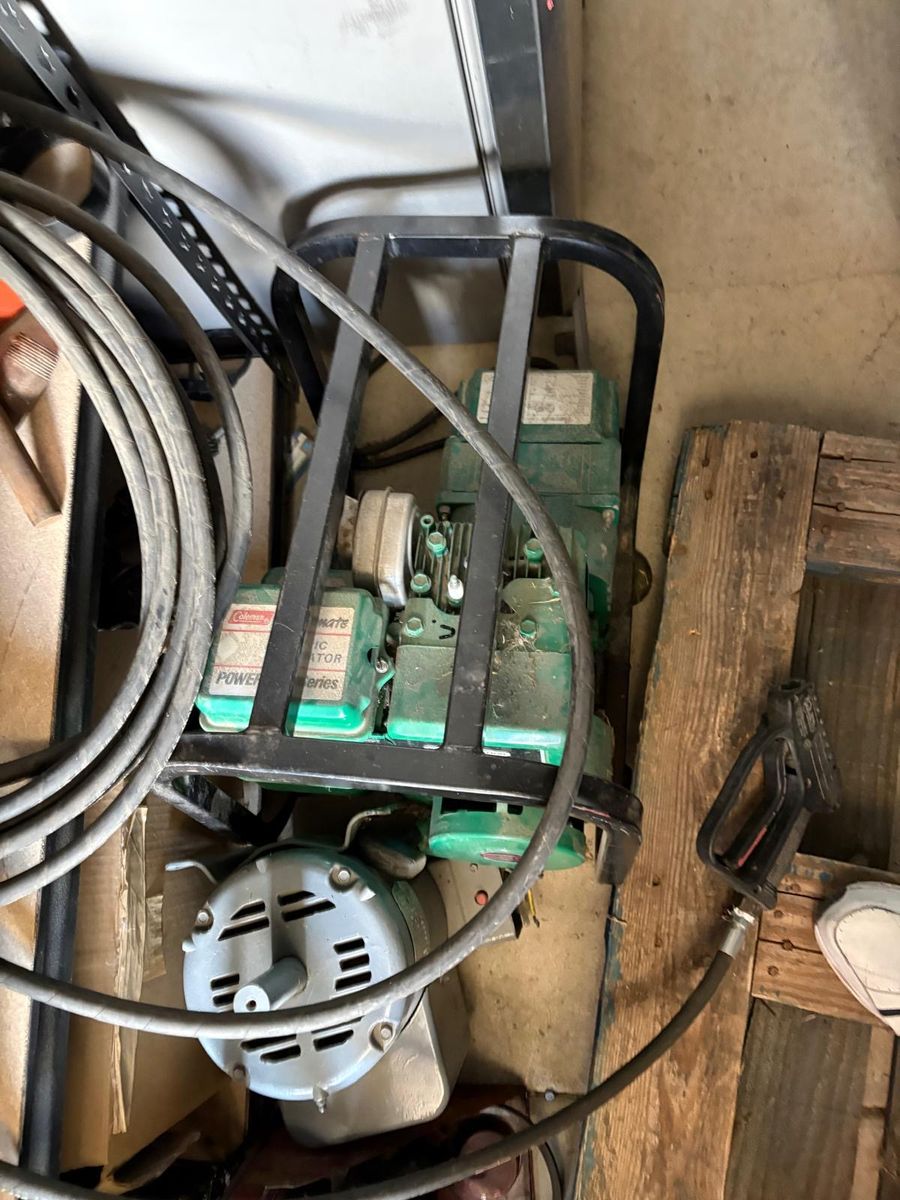 Air compressor & misc items