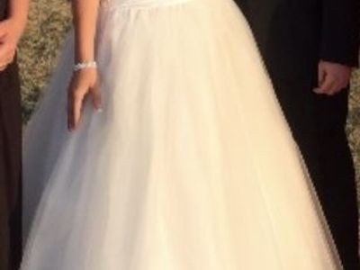 Terani Couture Sequin Tulle Prom Dress