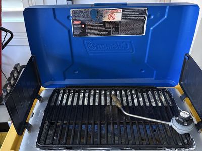 Coleman Camp Grill Portable Propane Gas Grill Outdoor Cooking