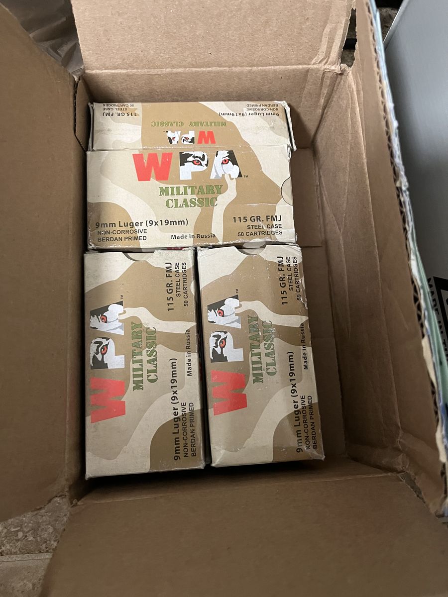 WPA Military Classic 9mm Ammo