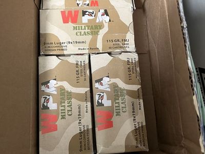 WPA Military Classic 9mm Ammo