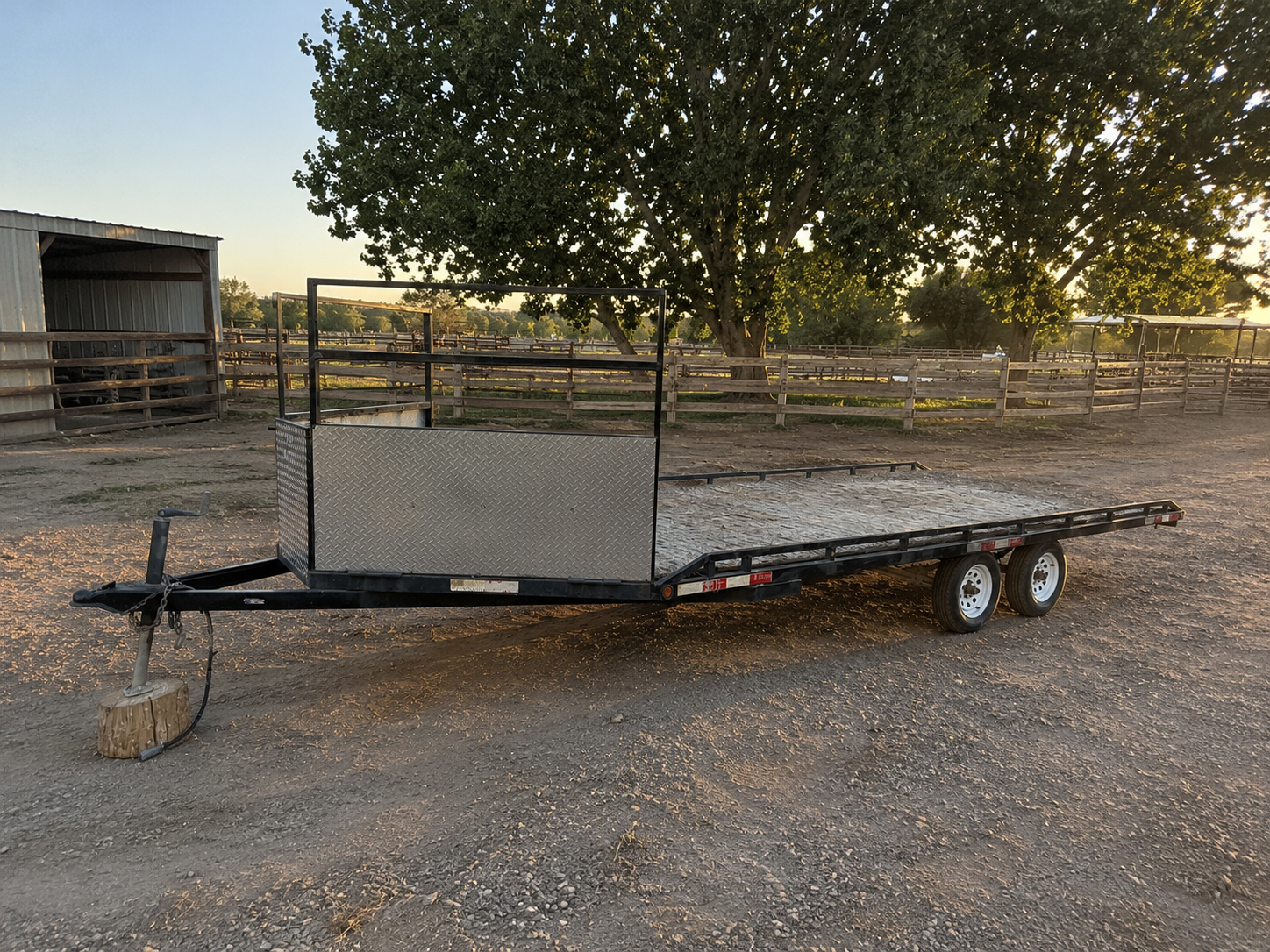 Flatbed trailer utility trailer ATV trailer side-by-side trailer