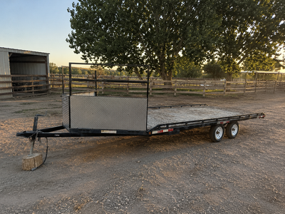 Flatbed trailer utility trailer ATV trailer side-by-side trailer