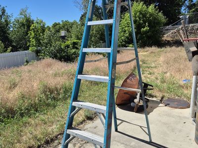 Werner Electro-Master 6008 8 ft. Fiberglass Type I 250 lbs. A-Frame Ladder