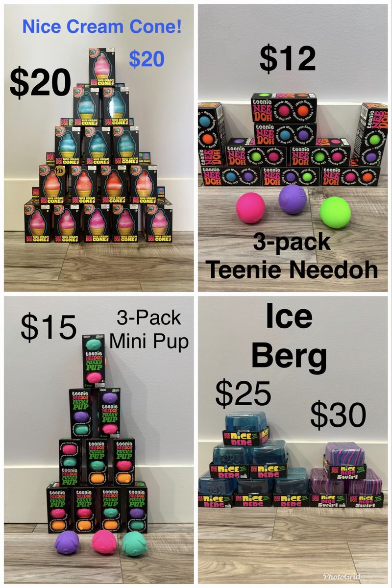 Needoh & Squishy Toys-Saturday, July 18, 11:00am-3:00pm WEATHER PERMITTING       352 E. Golden Pheasant Dr. Draper