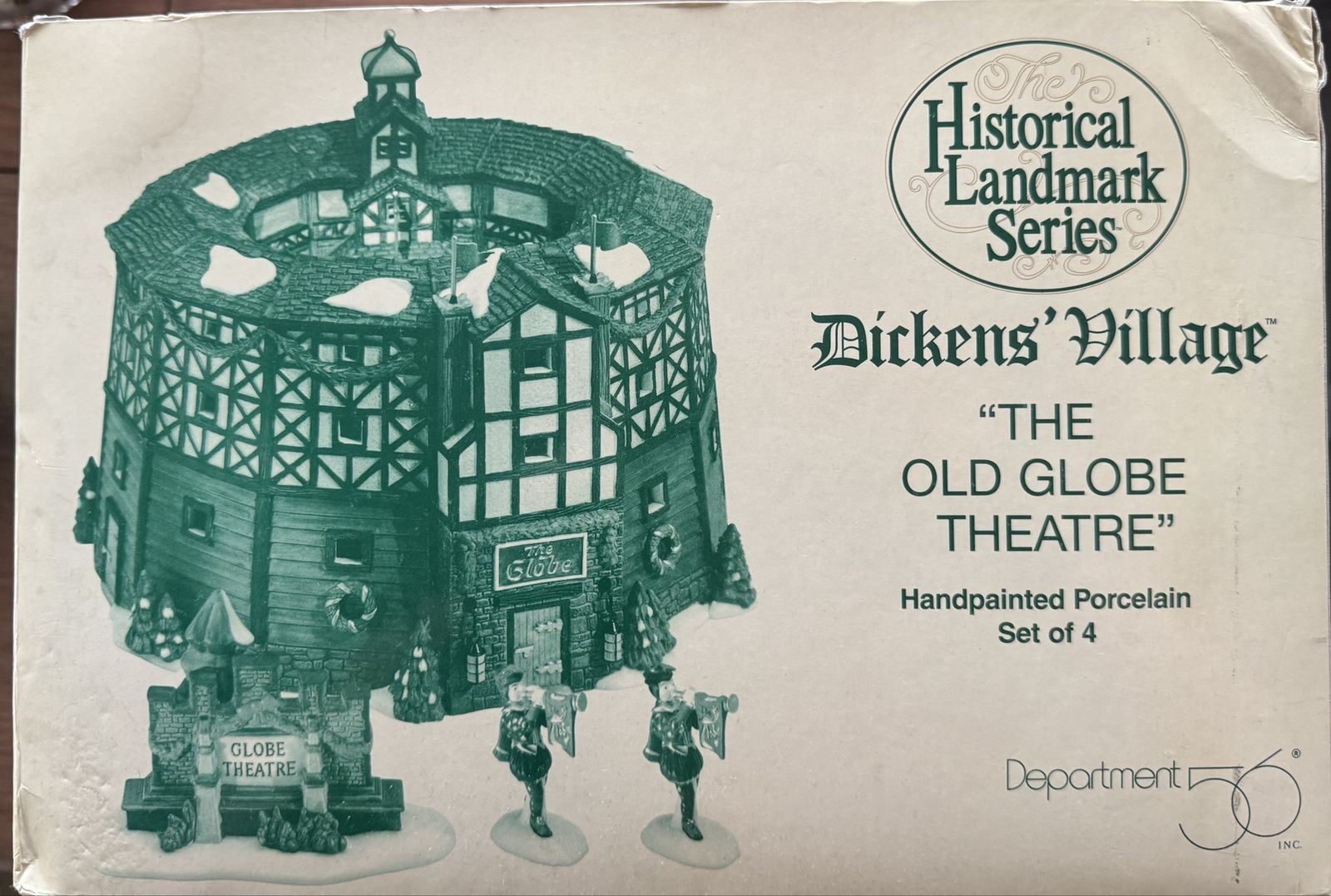 Old Globe Theater For Village From Dept 56