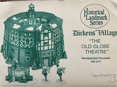 Old Globe Theater For Village From Dept 56
