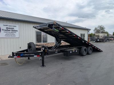 2027 Load Trail PE 102'x24' Deckover Tandem Full Tilt Trailer 14K
