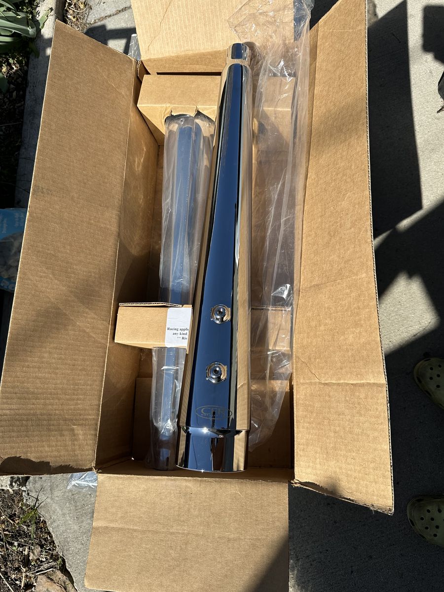 CFR Slip-on Mufflers - touring