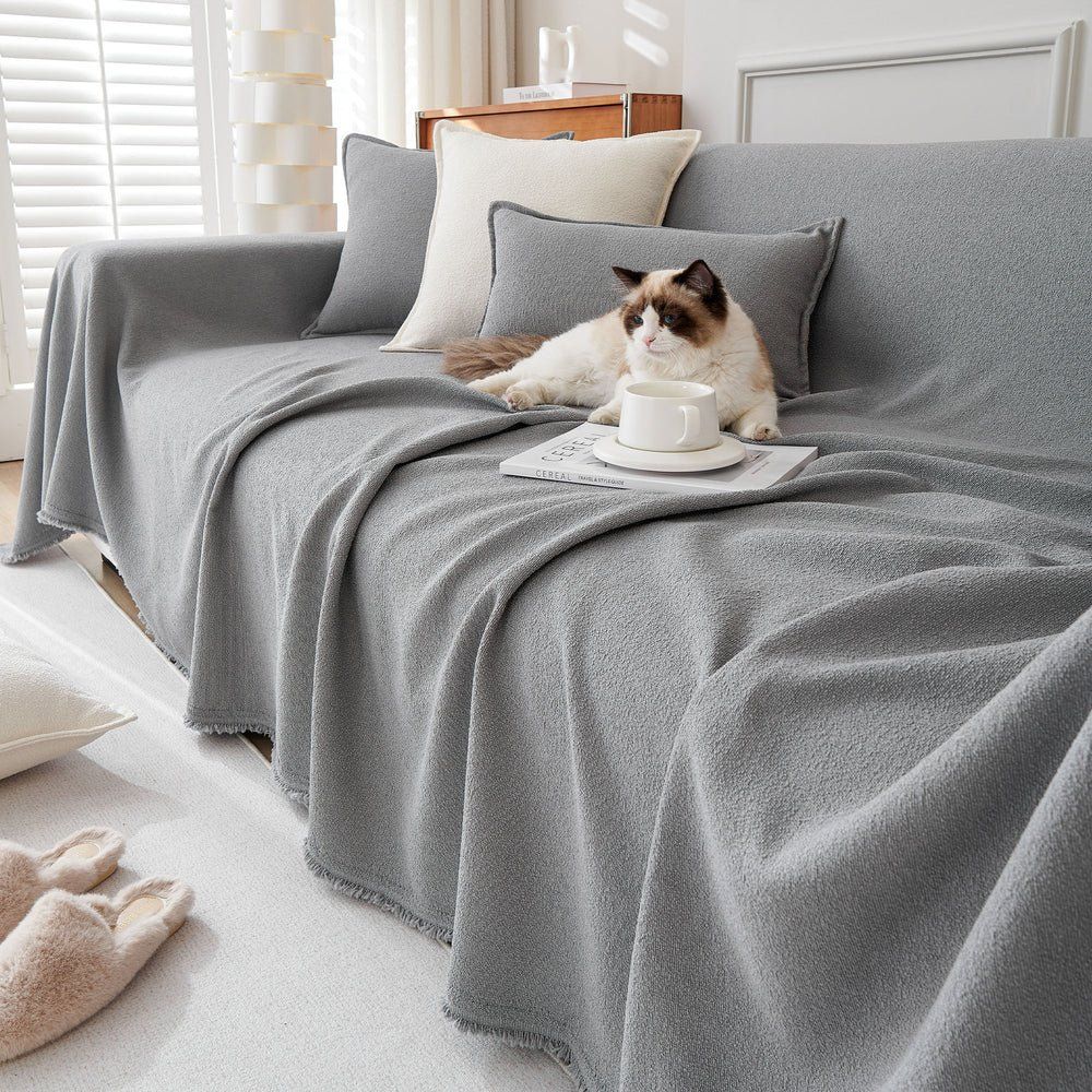 Waterproof pet-friendly couch cover 71"x118"