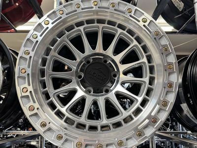 Lock off-road Mojave 20x9 machine with clear coat. Brand new set of 4 wheels.