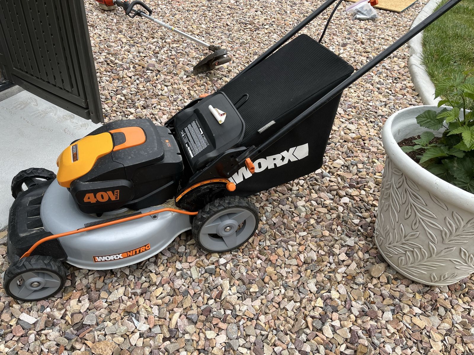 IWORK 40V mower - tool only