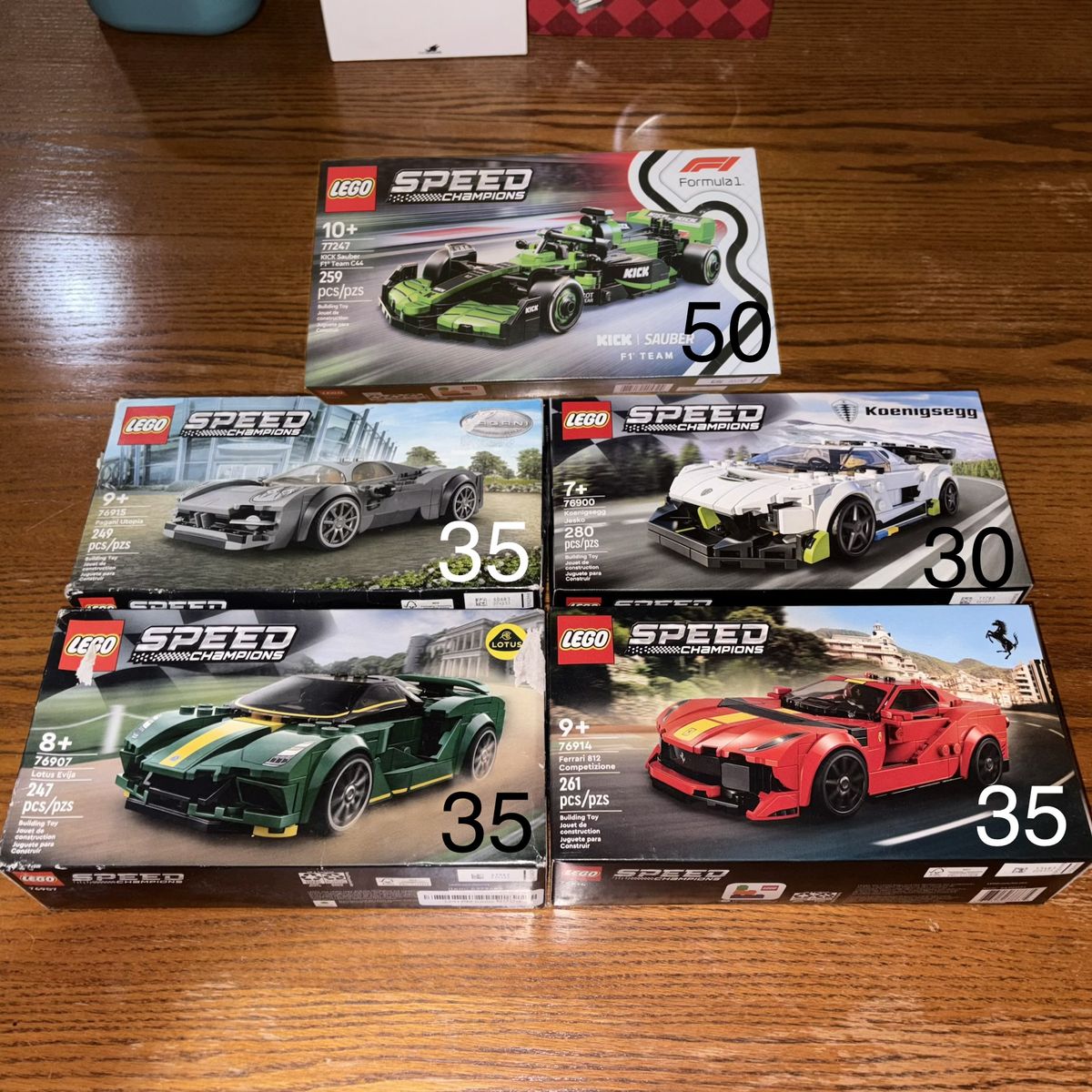 LEGO Speed Champions Car Collection